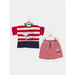 Sn21970 Snoopy Girl'S Set 2Pcs
