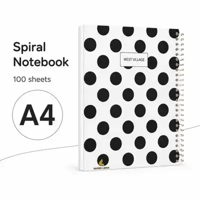 NOTEBOOK A4,100 sheet ,carton cover.
