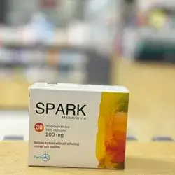 spark mebeverine 200mg 30cap