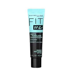 FIT Me Matte + Poreless Mattifying Primer Sunscreen SPF 20 With Clay Normal To Oily Skin 30ml _ MAYBELLINE NEW YORK
