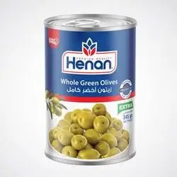 Henan Spanish Whole Green Olive 370g