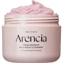 Arencia Fresh Rosehip Rice Mochi Cleanser - 120g | ارنيسيا غسول للوجه بمستخلص ثمرة الورد - 20 غرام