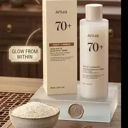 ANUA RICE 70 GLOW MILKY TONER (250ml)