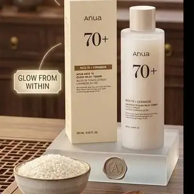 ANUA RICE 70 GLOW MILKY TONER (250ml)