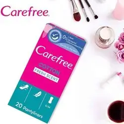 CAREFREE COTTON FEEL FRESH SCENT  20 PICES