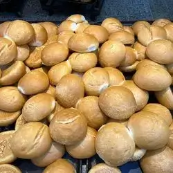 Round Burger Bun - 8 pieces