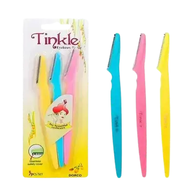 Eyebrow 3Pcs Razor _ Tinkle