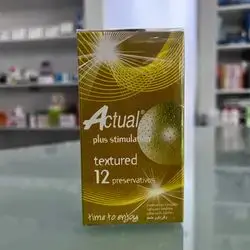 Actual textured 12pcs condom