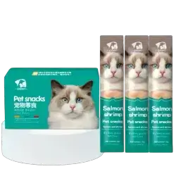 Peien Pet creamy snack Salmon & Shrimp 45x