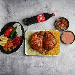 Stuffed Chicken On Rice 