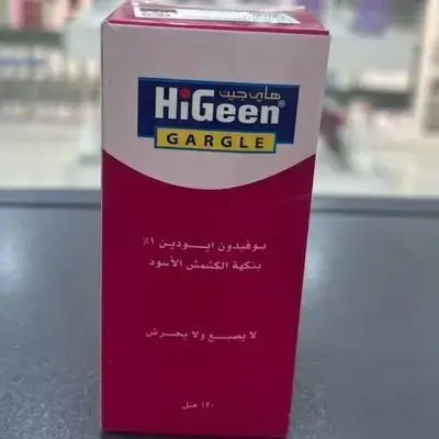 higeen gargle povidone iodine 120ml