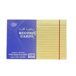 Record Card-6x4 size -100 cards-240gsm