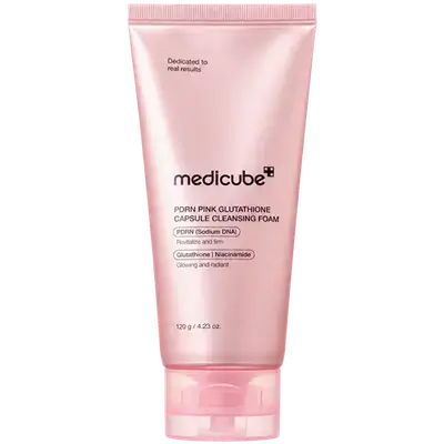 PDRN Glutathione Capsule Cleansing Foam 120g _ medicube