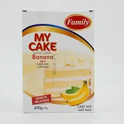 Family Banana Cake Mix 450 G