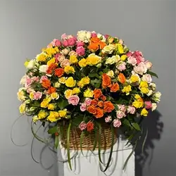 Basket – 90 Baby Rose
