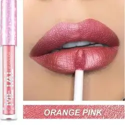 ENGBO Waterproof Metal Lipstick - ORANGE PINK