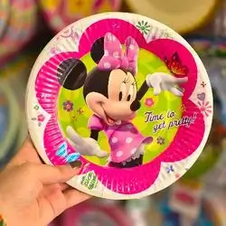 disposable paper plate