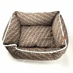 E146 – Fendi Pet Bed – Brown