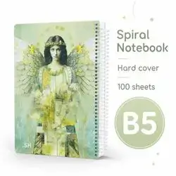 Hardcover Spiral Notebook – B5 | 100 Sheets