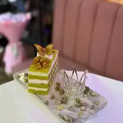 Pistachio Velvet Slice