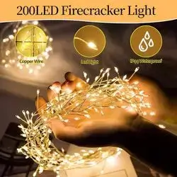 Copper wire lamp 20 metr