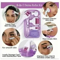  6-in-1 Derma Roller System derma stamp 