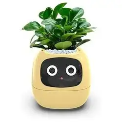 Smart Flower Pot - Yellow
