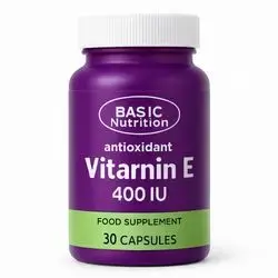 Basic Nutrition Vitamin E 400 IU 30 Capsules