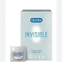durex invisible extra thin 20condoms