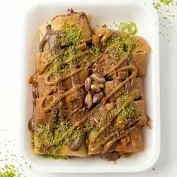 Pistachio Crepe Slices