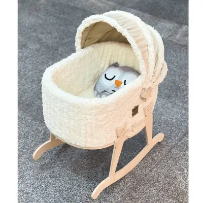 E171 Cozy Cradle and Comfy Pet Rocking Bed