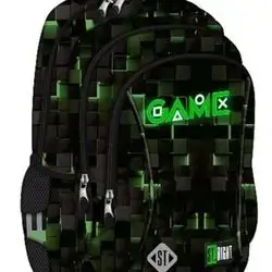 St.Right, Backpack, 3 Compartments, Waterproof, Green Game BP26, 39x27x17cm