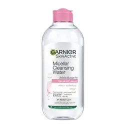 Micellar Cleansing Water for Normal & Sensitive Skin 400ml _ GARNIER