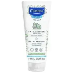 Mustela 2in1 Cleansing Gel Hair and Body 200ml