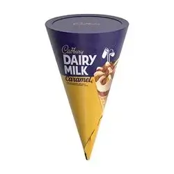 Cadbury Daily Milk Cone Ice Cream Caramel 110 Gm