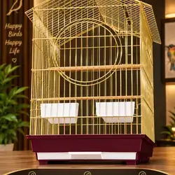 Elegant & Durable Gold Bird Cage