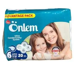 Diaper Onlam No. 6 (+16 kg) 20 pcs
