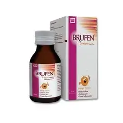 Abbott Brufen Paediatric Syrup 100mg/5ml Ibuprofen 3+ months 100ml