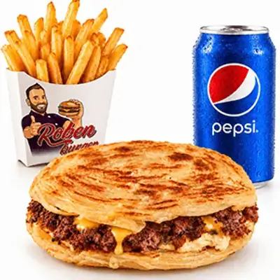Paratha Burger Combo