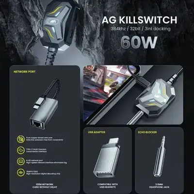 AG Killswitch 60W Combo Adapter