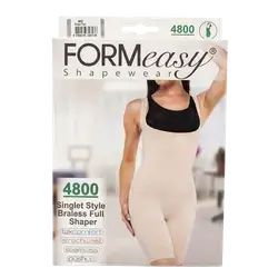 Shapewear Singlet Style Braless Full Shaper X Large Beige 4800 _ Formeasy