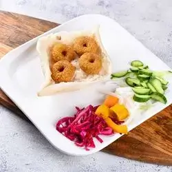 Falafel in Iraqi Bun