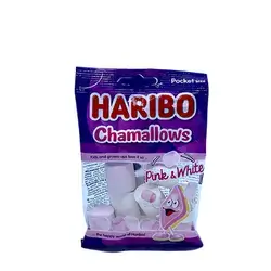 Pink White Marshmallow Haribo 25 g