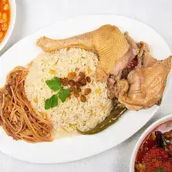 A Quarter Of Boiled Chicken