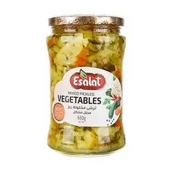 Esalat Mixed Pickled Vegetable 660 Gm