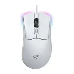 HAVIT GAMENOTE MS966 RGB Wired Programmable Gaming Mouse (white)