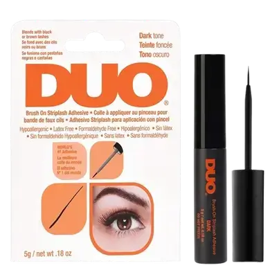 Duo Brush On Striplash Adhesive Black/Dark Tone 5ml _ Ardell
