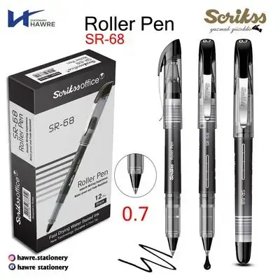 Roller Pen Black-0.7