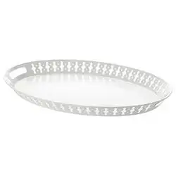 Large White Tray