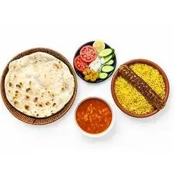 1 Shish Chicken Kebab On Biryani